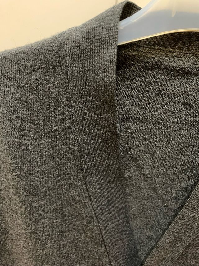 Giubbotto di lana grigio