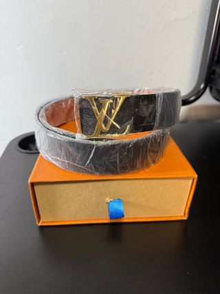 Cintura Louis Vuitton Nero e Oro