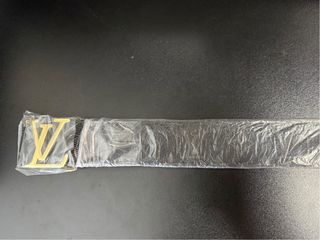 Cintura Louis Vuitton Nero e Oro