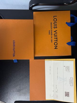 Cintura Louis Vuitton Nero e Oro