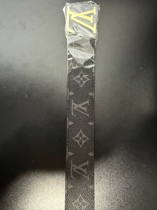 Cintura Louis Vuitton Nero e Oro