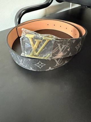 Cintura Louis Vuitton Nero e Oro