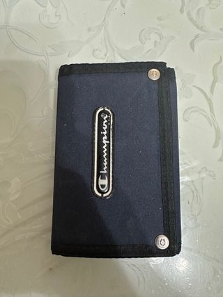 Portafoglio Champion Uomo Ragazzo Blu/Nero