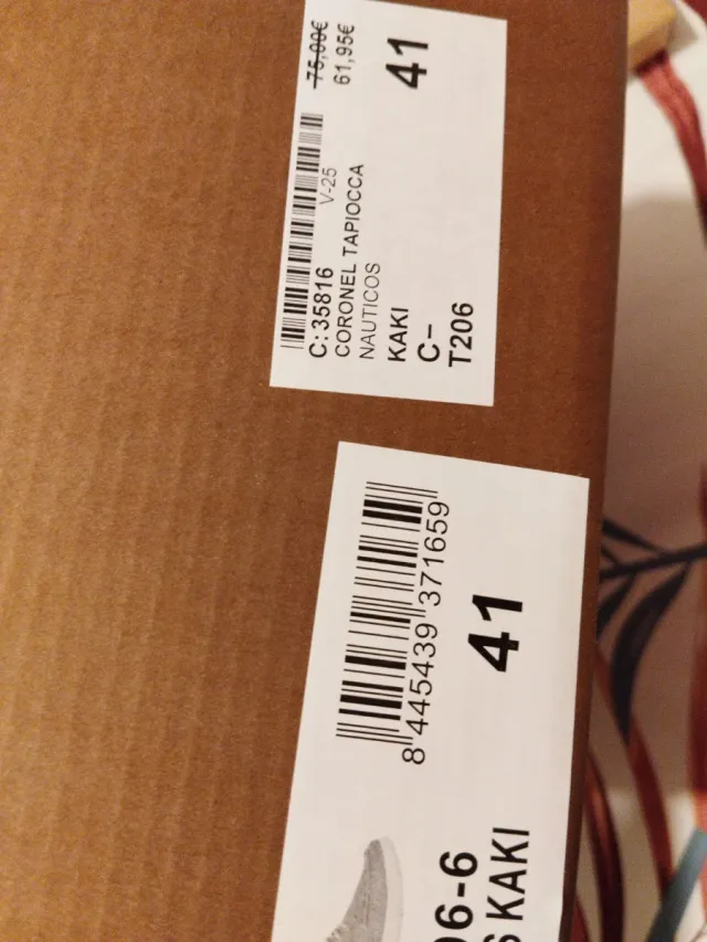 Zapatos náuticos Coronel Tapiocca Talla 41