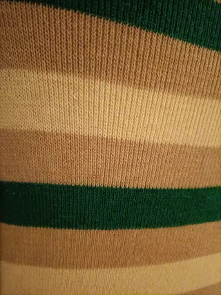 Vestido largo de rayas