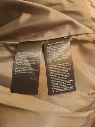 Plumas Calvin Klein Marrón con Capucha