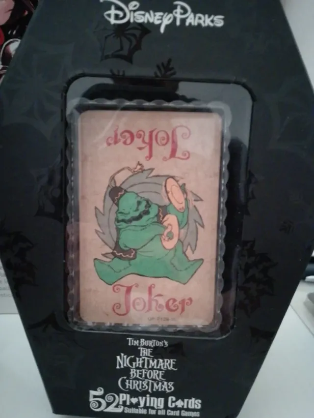 Naipes Disney Tim Burton Pesadilla Antes de Navida