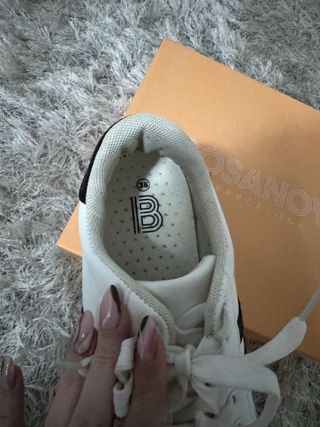 Zapatillas Bosanova Plataforma Blancas