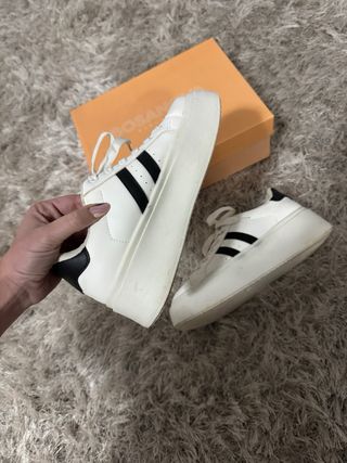 Zapatillas Bosanova Plataforma Blancas