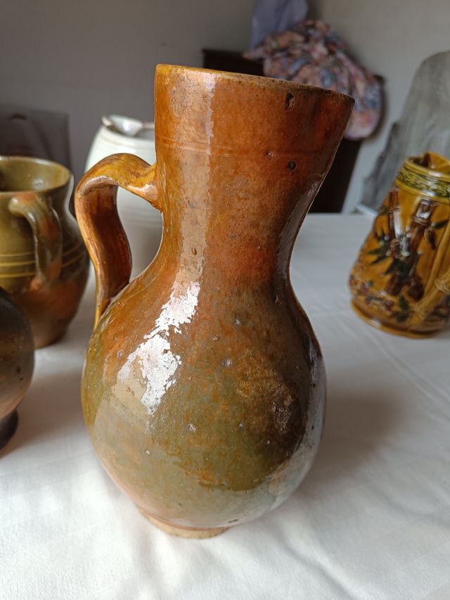 Lote 5 Jarras/Cántaros Cerámica Antigua