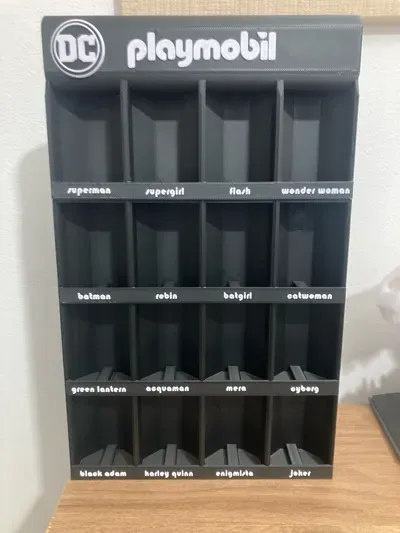 Expositor Playmobil DC Figuras