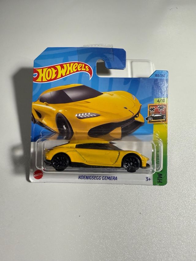 Hotwheels Koenigsegg Gemera Amarillo 188/250 1:64