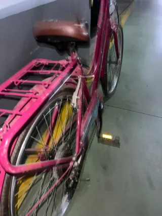 Bicicleta Urban de Paseo fucsia