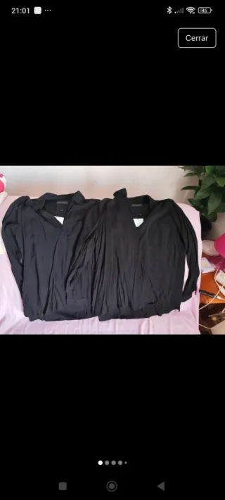 Pack 2 Camisas Negras Nuevas