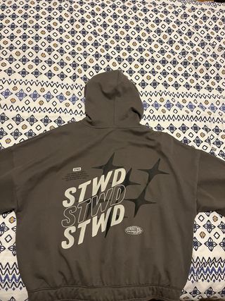 Sudadera Pull&Bear Marrón Talla S