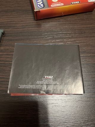 Los Increíbles Game Boy Advance