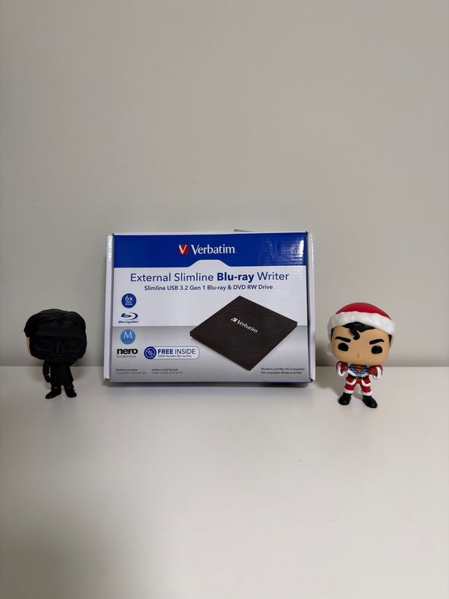 Verbatim Slimline Blu-ray Writer USB 3.2
