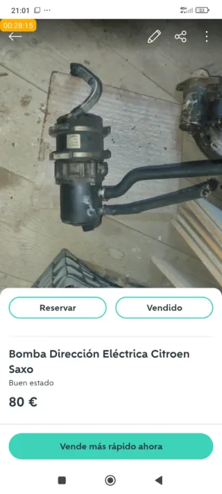 Bomba y caja dirección de suzuki