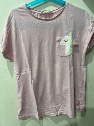 Camiseta niña unicornio