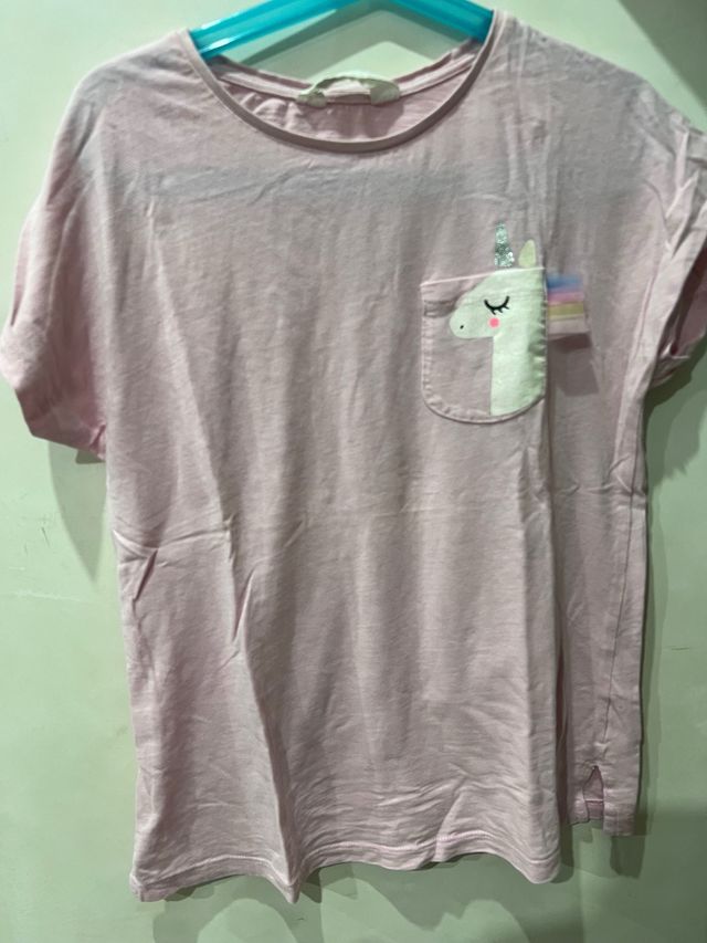 Camiseta niña unicornio