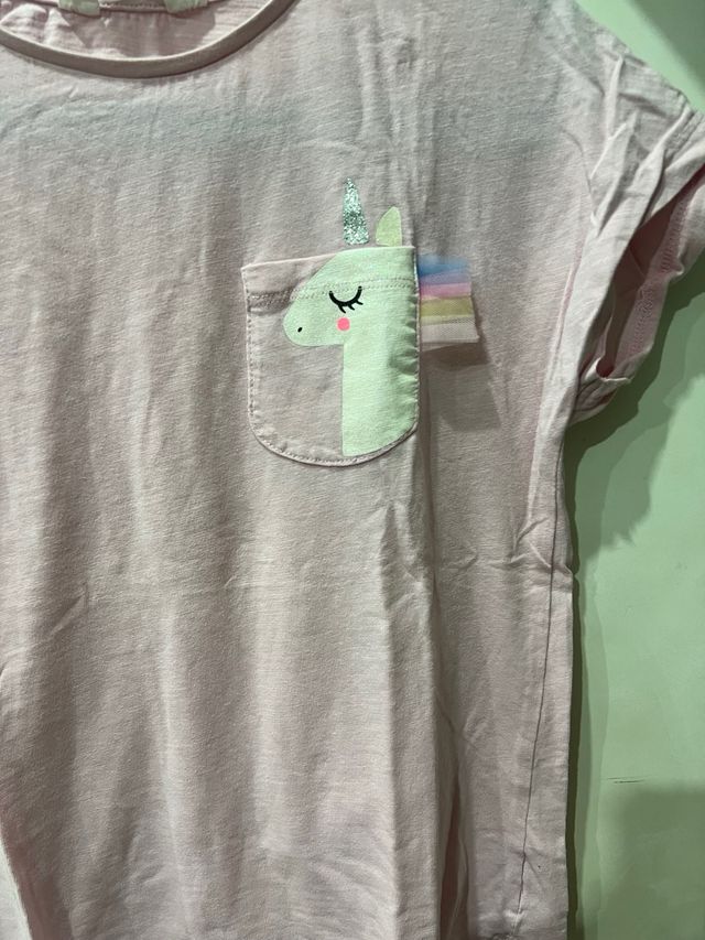 Camiseta niña unicornio