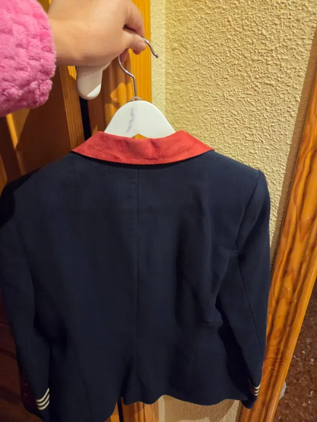 Chaqueta Montepicaza azul y roja Talla L