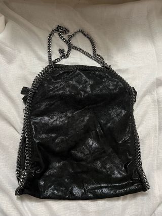 Borsa nera con catene