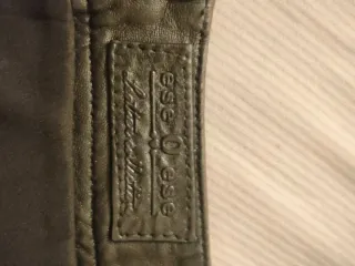 Minifalda negra piel/cuero