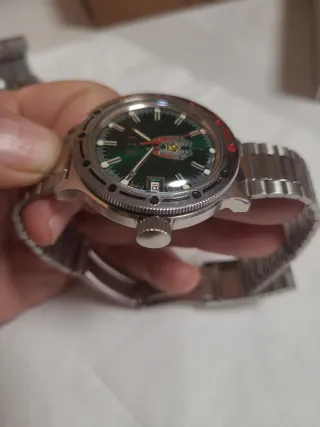 Reloj Vostok KGB Automático Verde