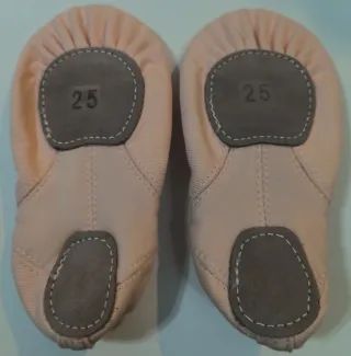 Zapatillas de ballet para niña color rosa