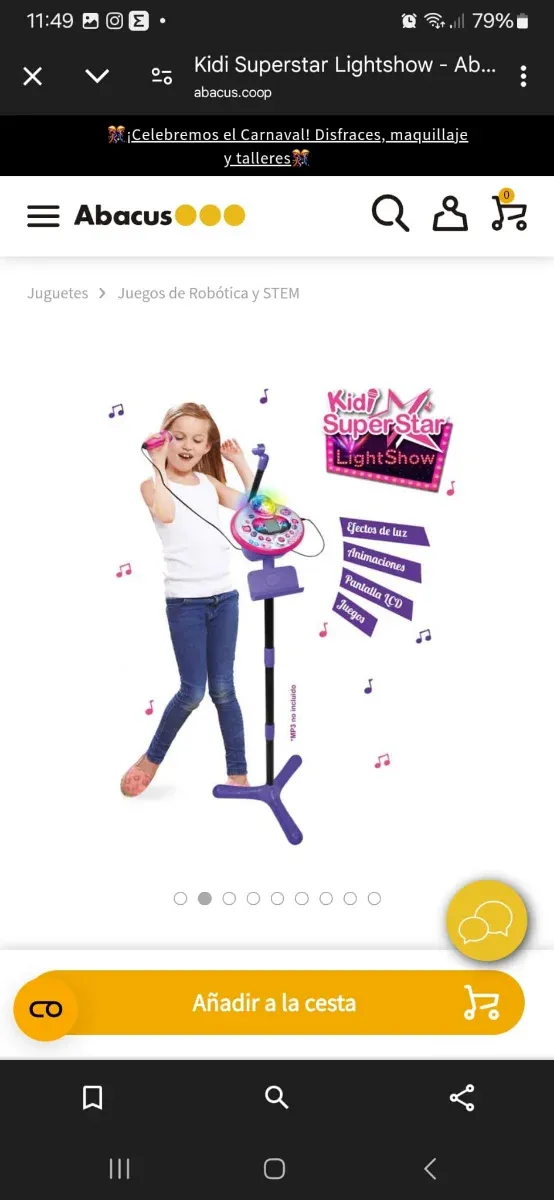 Karaoke Infantil Vtech Kidi SuperStar