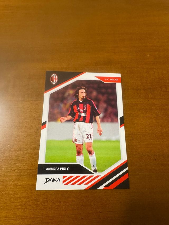 Card Daka Andrea Pirlo A.C. Milan