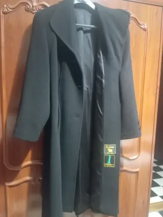 Abrigo de señora de cashmere negro