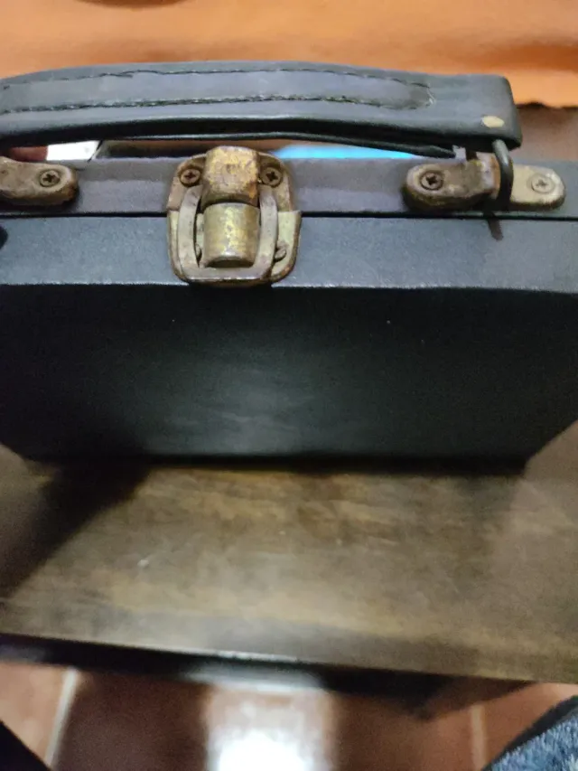 Domino vintage da collezione con astuccio rigido