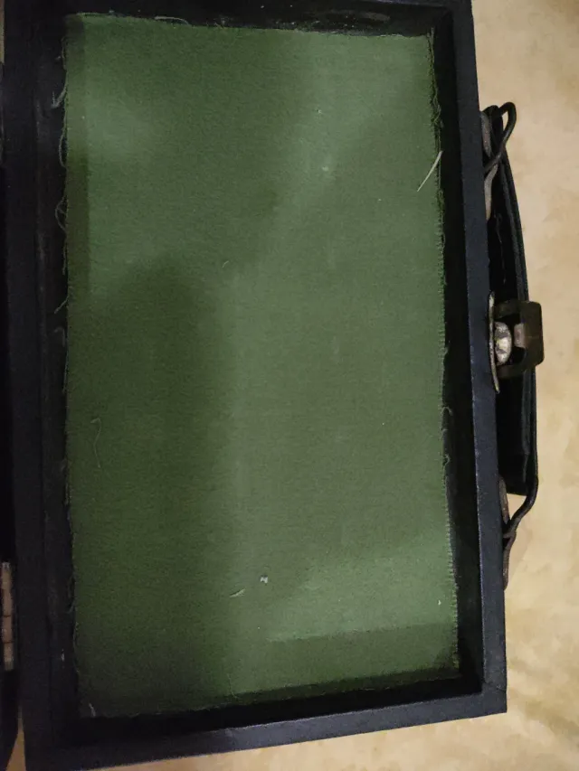 Domino vintage da collezione con astuccio rigido