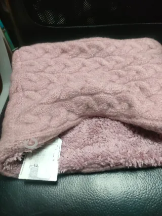 Cuello de punto grueso mujer