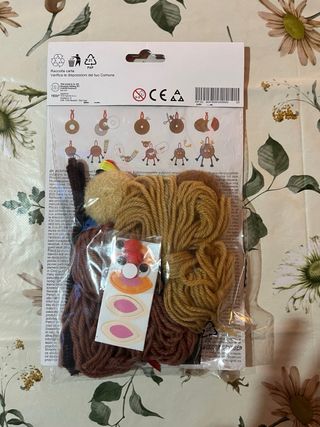 Kit Manualidades Navidad Renos Pompones