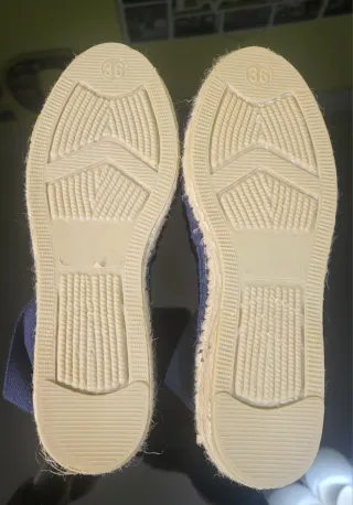 Alpargatas Esparto Azul Marino Talla 36