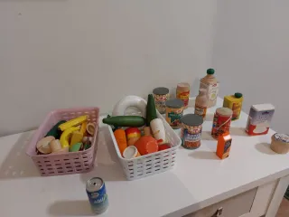 Cocinita de madera para niños