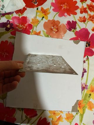 Targhetta metallica vintage Chi tocca i fili muore