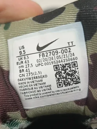 Nike Air Max 95 Gris y Verde