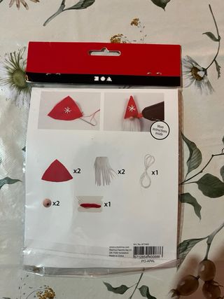 Kit Manualidades Gnomo Navidad