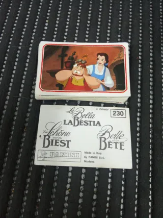 53 Cromos La Bella y la Bestia Panini ref 74