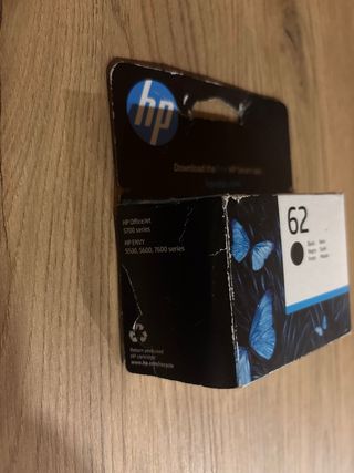 Cartucho Tinta HP 62 Negro