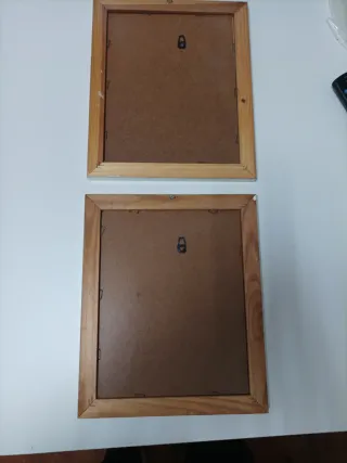 Juego de 2 cuadros decorativos