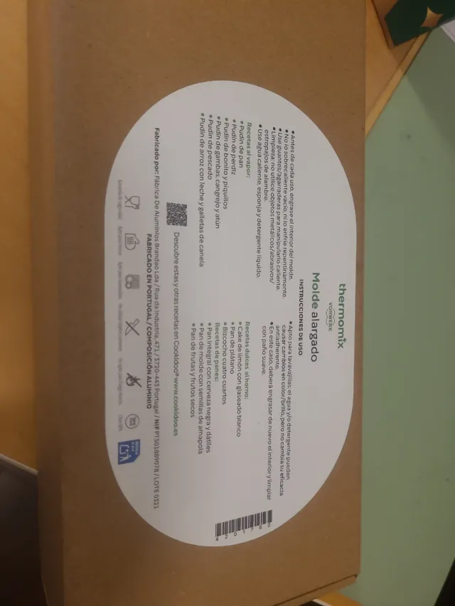 Molde Thermomix sin abrir