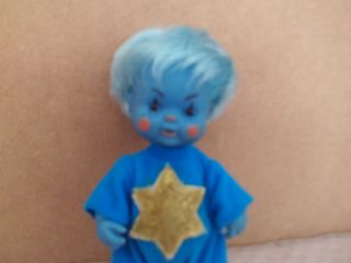 muñeca barriguitas astro, estrella de famosa , azu