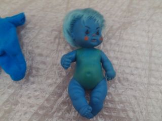 muñeca barriguitas astro, estrella de famosa , azu