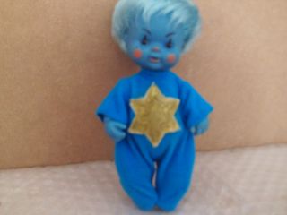 muñeca barriguitas astro, estrella de famosa , azu