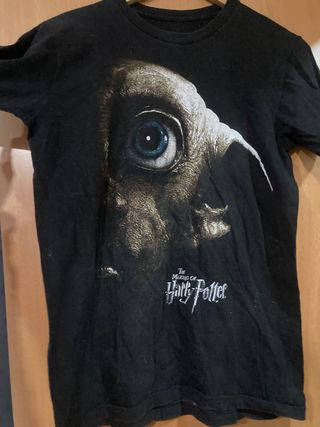 Camiseta Harry Potter Dobby Negra